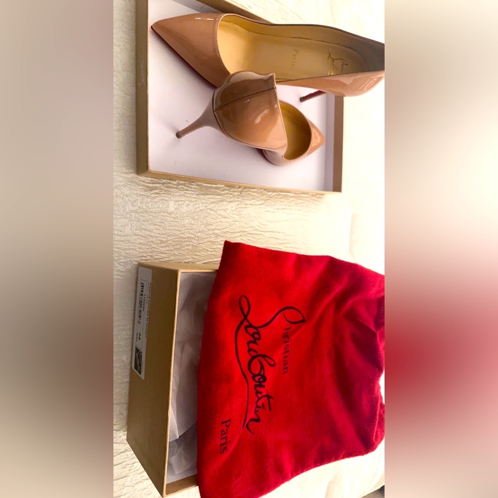 Christian Louboutin
Pigalle Follies 85mm Patent Red Sole Pumps